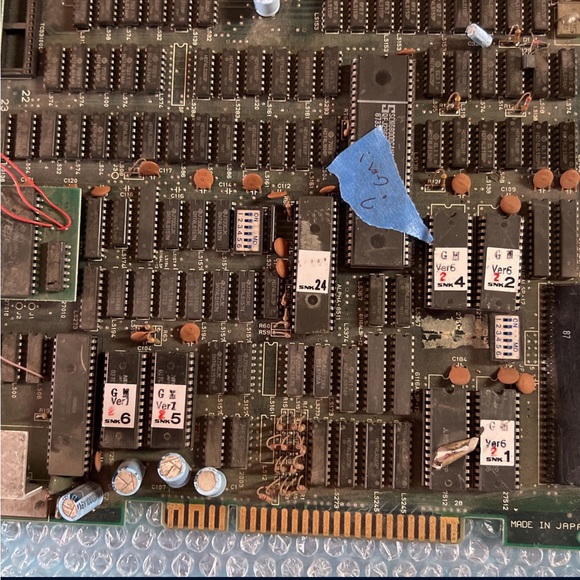 Unknown SNK Arcade Game PCB Board - Picture 3 of 8